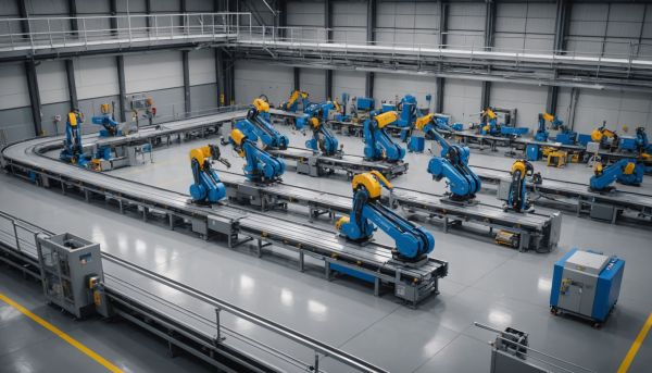 Robotique industrielle efficacité maximale